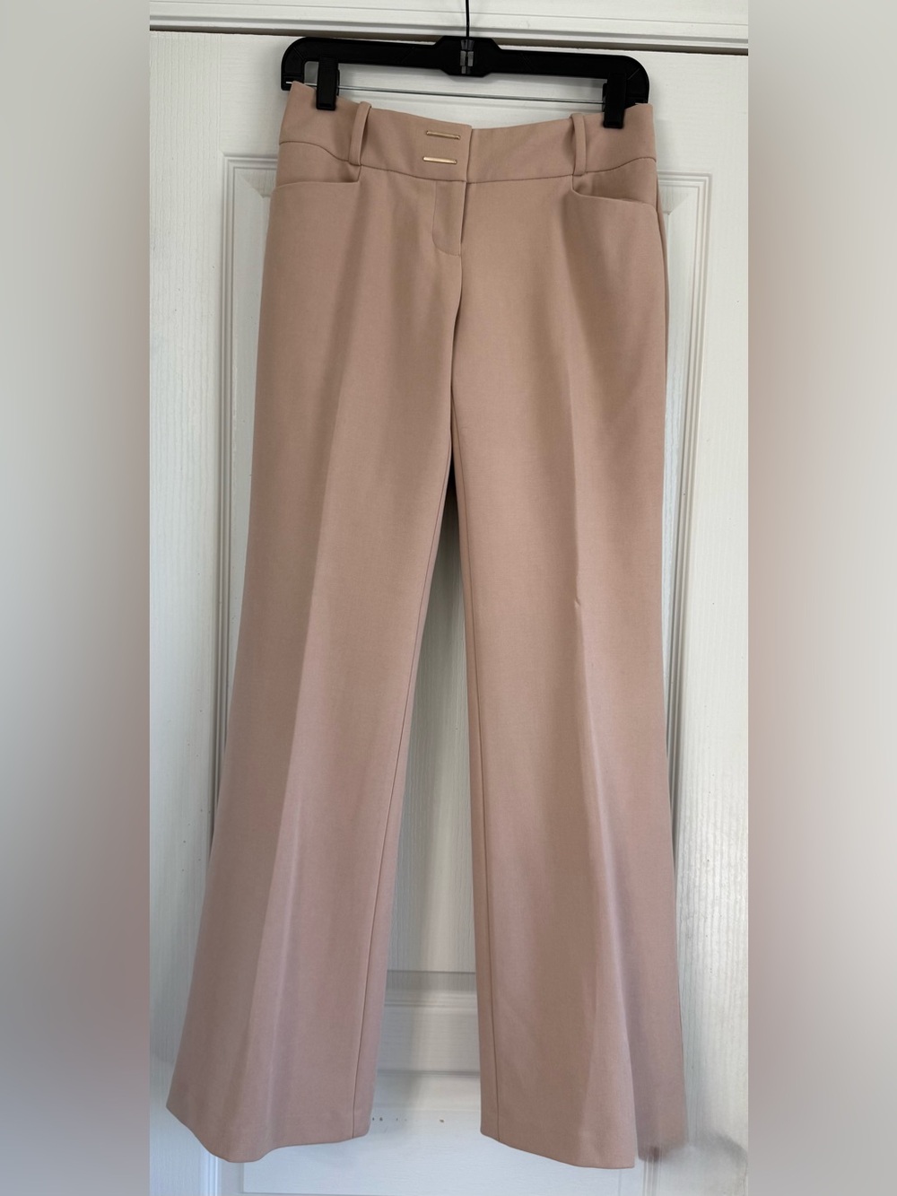 VINTAGE!!! The Limited SCANDAL COLLECTION Rose Taupe Wide-Leg Pantsuit Trousers